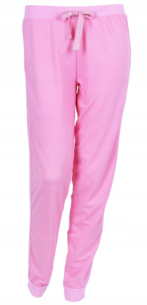 Różowe spodnie dresowe S