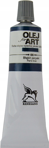 Farba Olej for Art Renesans 66 BŁĘKIT PARYSKI 60ml