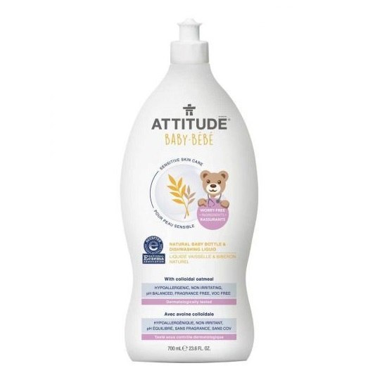 ATTITUDE Sensitive Skin Baby Naturalny płyn do myc