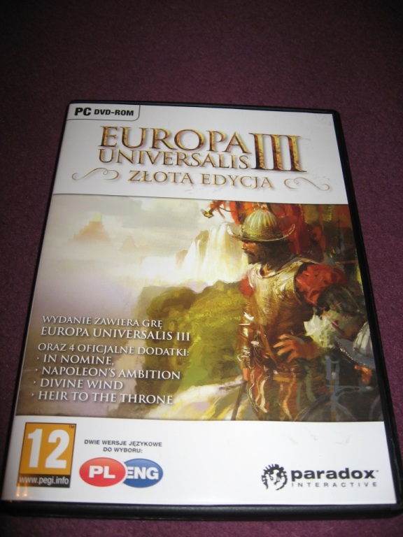 Gra  Europa Universalis III - Złota Edycja