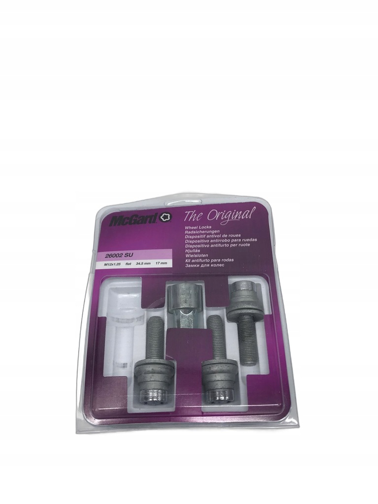 MCGARD ŚRUBY ZABEZPIECZAJĄCE 26002SU