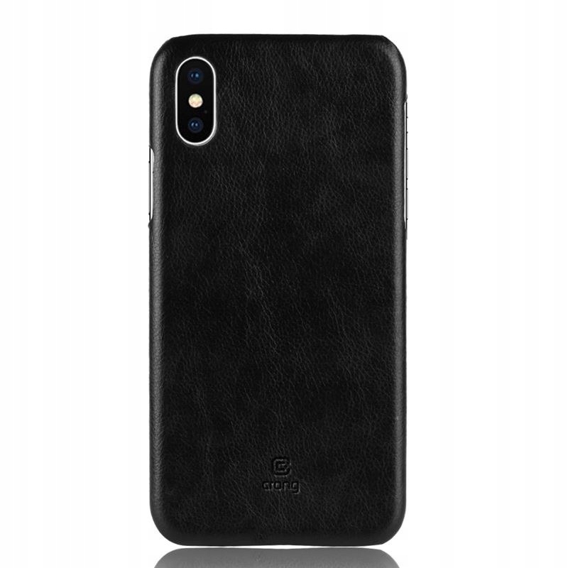 Crong Essential Cover - Etui iPhone Xs / X (czarny