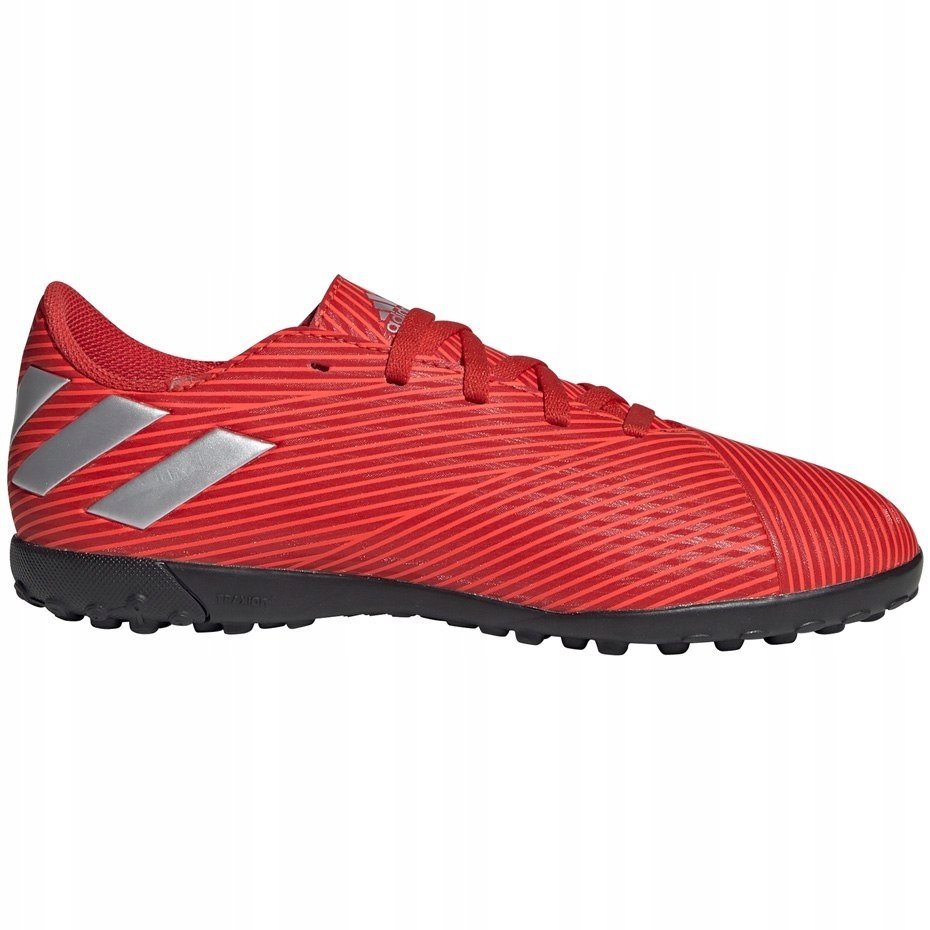Buty piłkarskie adidas Nemeziz 19.4 TF JR czerwone