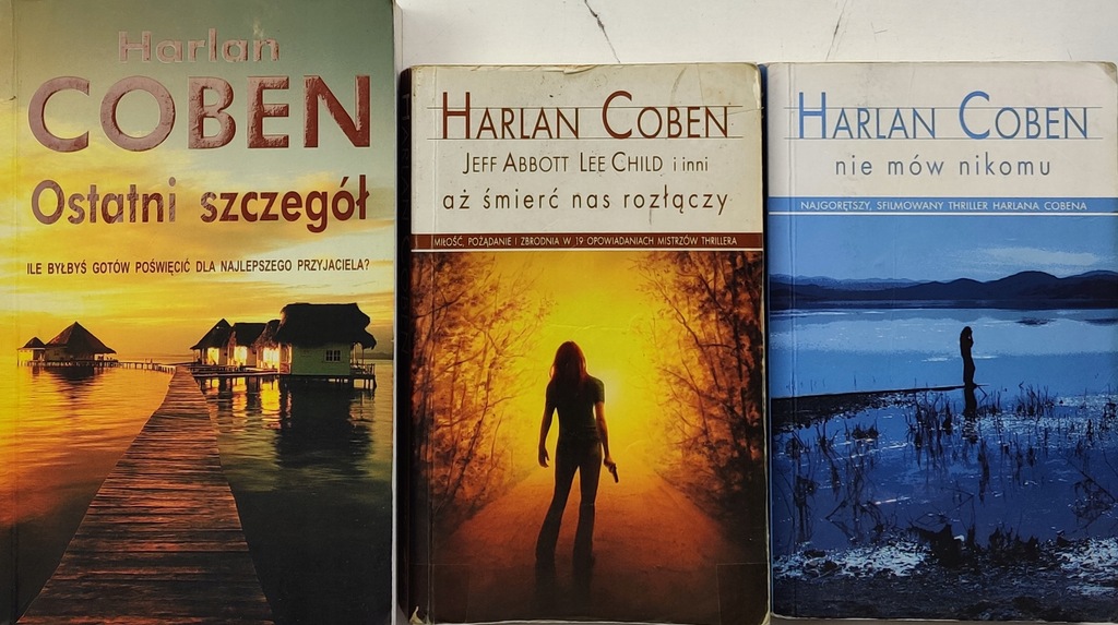 Harlan Coben x3 książki