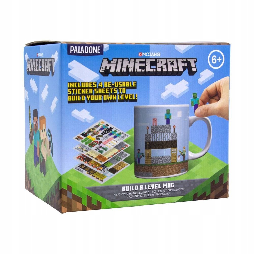 Kubek Ceramioczny Minecraft Build a Level Mug