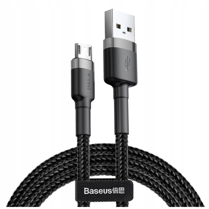 Kabel nylonowy Baseus Cafule Micro-USB 1.5A 200cm