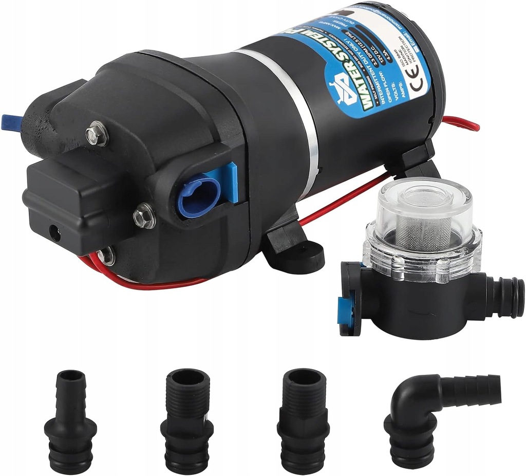 Automatyczna pompa wodna Mxmoonant 12 V DC 2,4 Bar 12.5l/min Y721