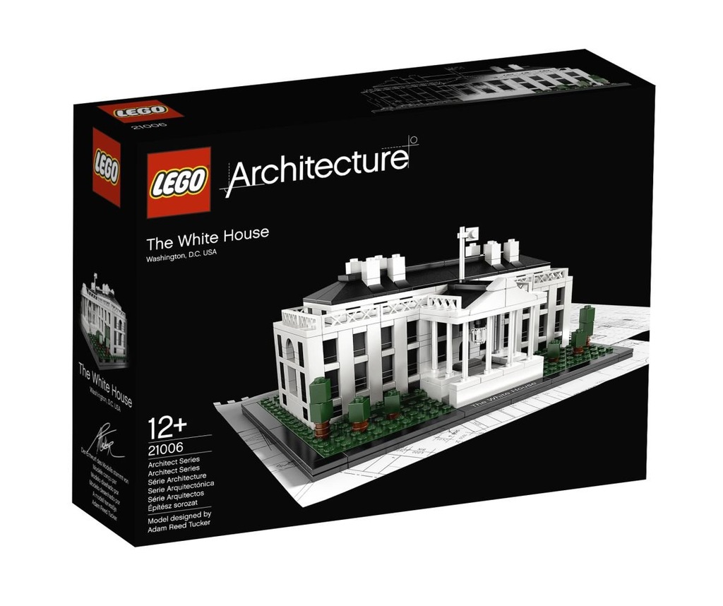 LEGO ARCHITECTURE 21006 The White House Biały Dom