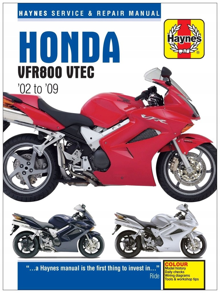 Honda VFR800 V-Tec V-Fours