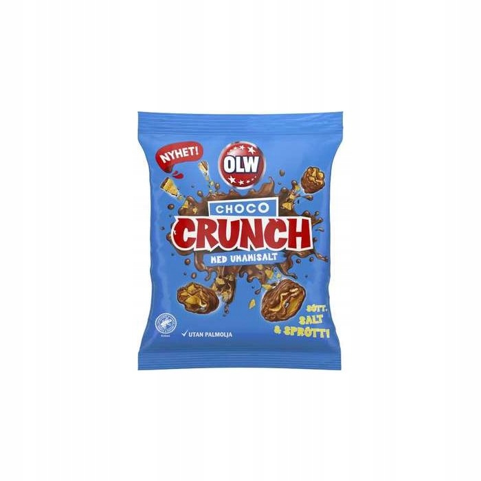 OLW Choco Crunch 90g Słodko Słone Kruche 90g