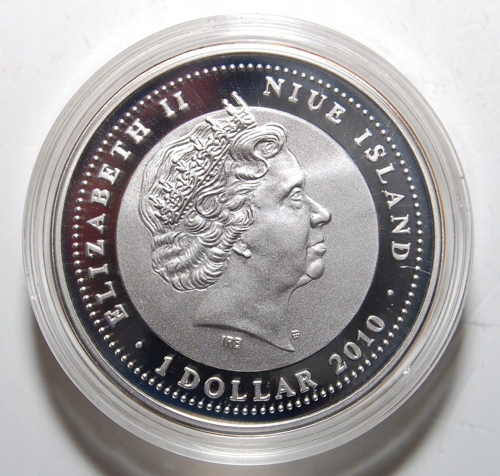 1 dolar 2010 Wyspy Niue rok królika 2011