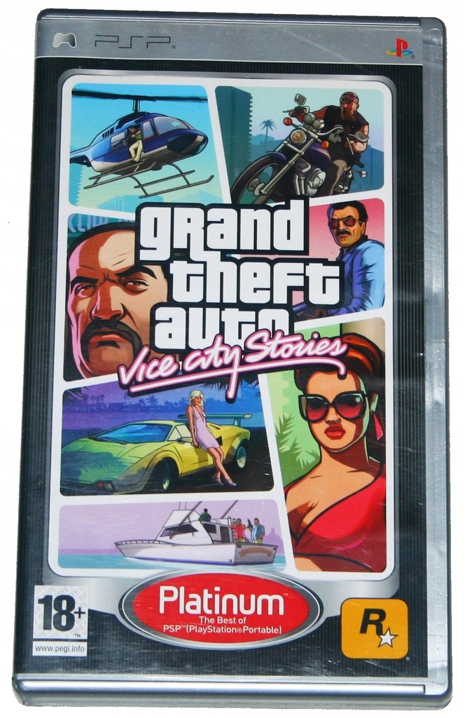 GTA - Grand Theft Auto Vice City Stories gra na konsole Sony PSP.