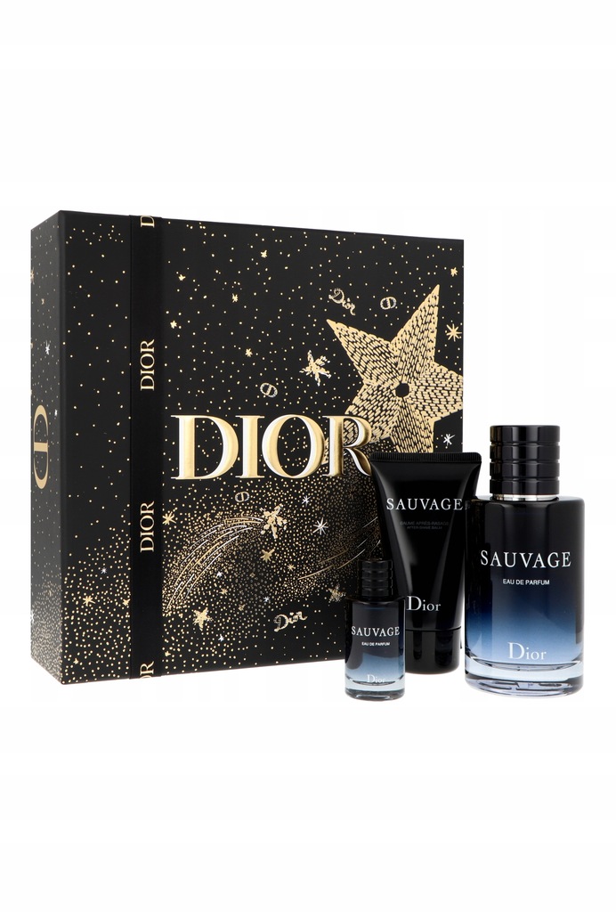 Zestaw Dior Sauvage EDP 100ml + mini 10ml + ASB