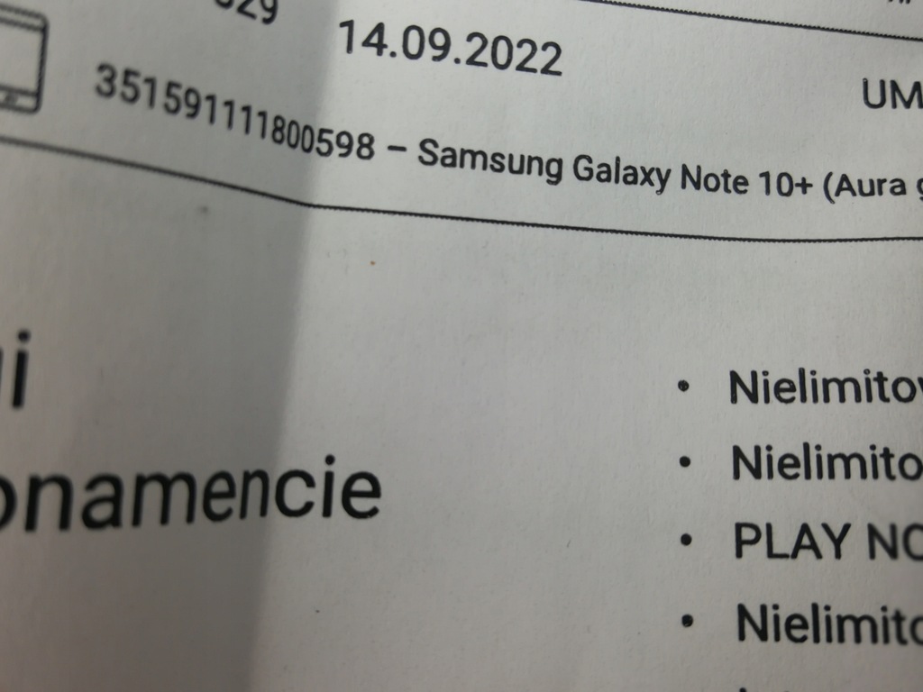 Купить SAMSUNG GALAXY Note 10+ PLUS AURA GLOW 256 ГБ PLAY: отзывы, фото, характеристики в интерне-магазине Aredi.ru