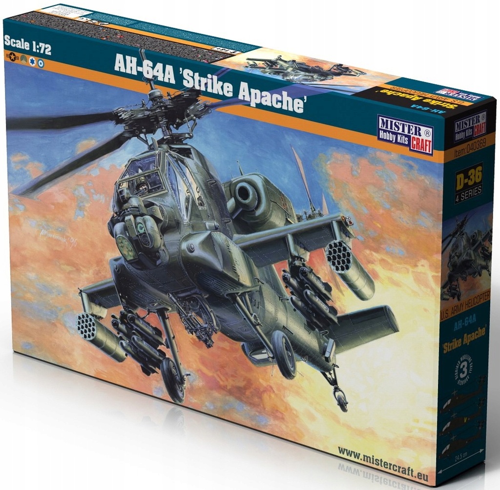 Купить МОДЕЛЬ AH-64A APACHE + КРАСКИ + КЛЕЙ: отзывы, фото, характеристики в интерне-магазине Aredi.ru