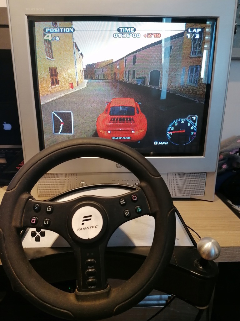 Kierownica PS1 PS2 Fanatec Speedster 2