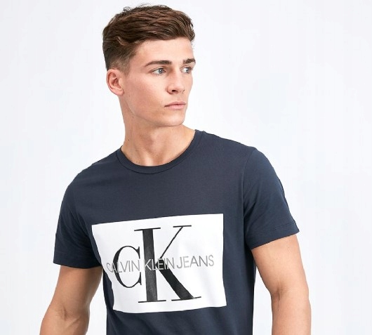 Calvin Klein T-Shirt Rozmiar L Koszulka CZARNA