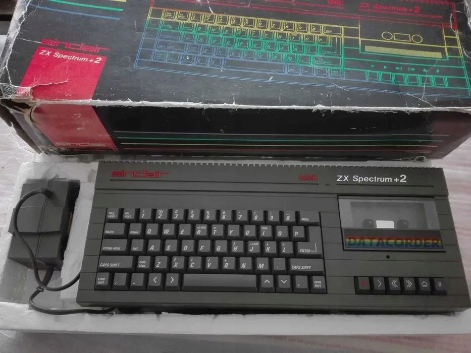 Mikrokomputer ZX Spectrum+2 128K SZARY