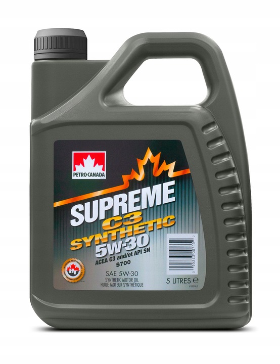 PETRO-CANADA SUPREME C3 SYNTHETIC 5W-30 5l+2ZAPACH