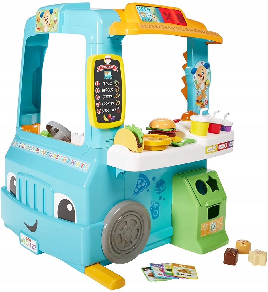 FISHER PRICE INTERAKTYWNY FOOD TRUCK SKLEPIK GHJ07