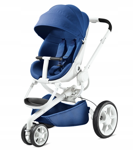 [OUTLET] QUINNY MOODD WÓZEK SPACEROWY BLUE BASE WHITE