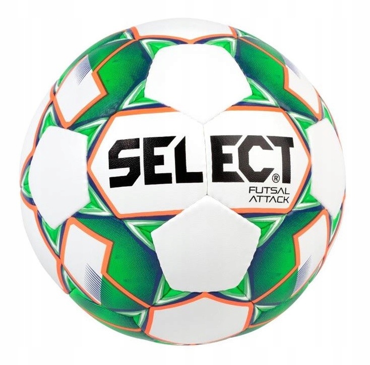 Piłka nożna Select Futsal Attack biało-zielona