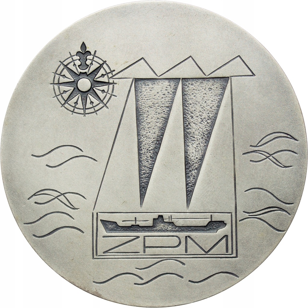 Medal MW, 1976, Zjednoczenie Portów Morskich 1966-1976