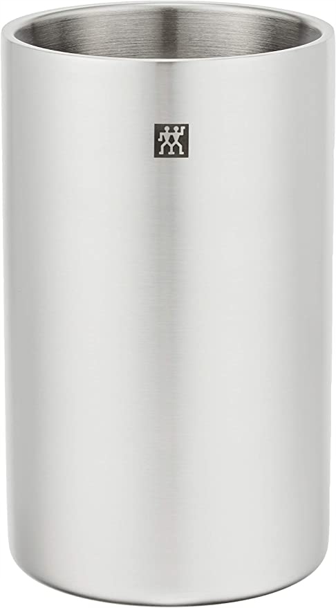 Glacette ZWILLING Per Vino - In Acciaio Inox 18/10, 19 Cm, Raffredda Senza Ghiaccio, Confezione Da 10