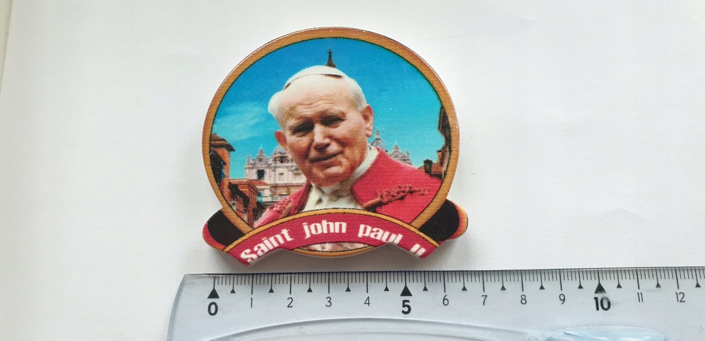 Magnes na lodówkę - 75. PAPIEŻ Jan Paweł II