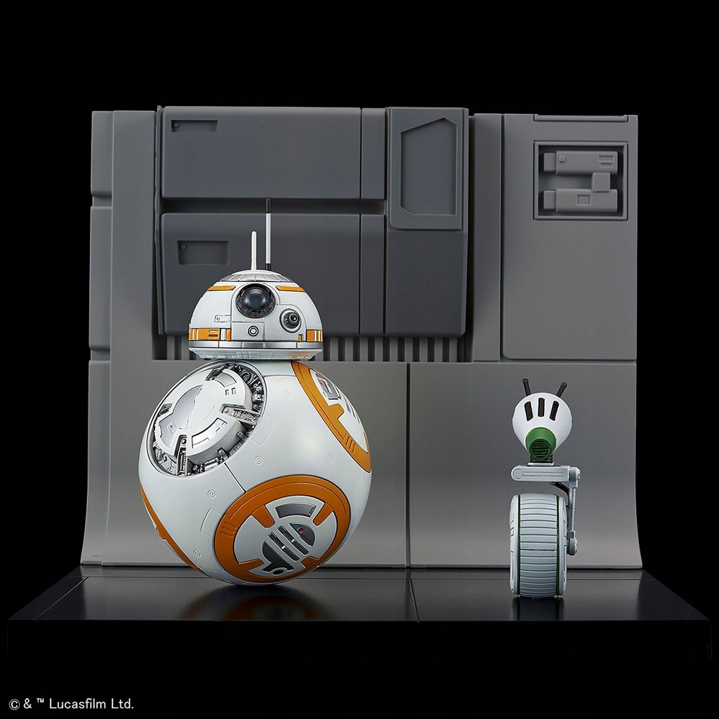 Купить Набор диорам Bandai Star Wars BB-8 и D-O 1/12: отзывы, фото, характеристики в интерне-магазине Aredi.ru