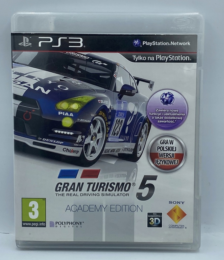 Gra Gran Turismo 5 PS3 Playstation 3 PL
