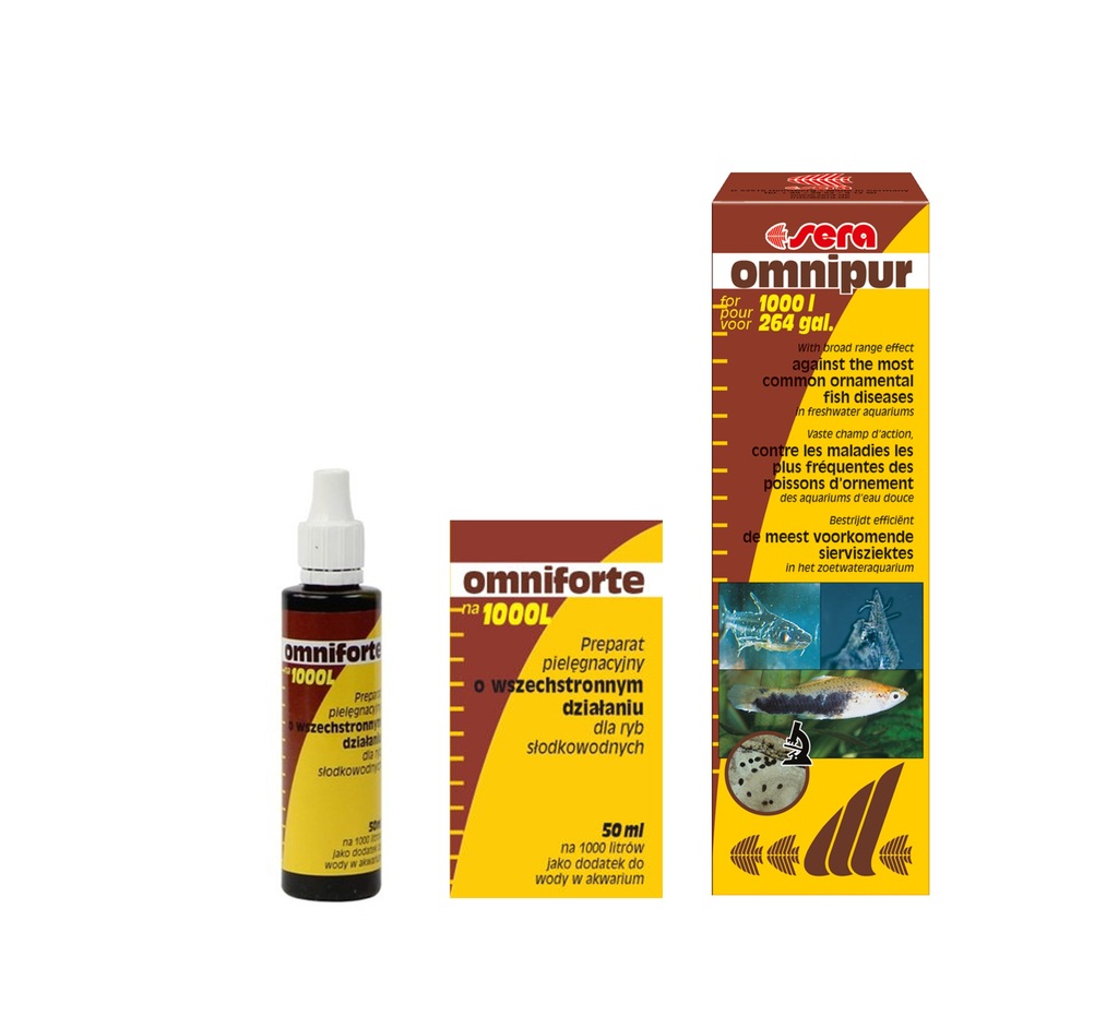 SERA Omniforte 50 ml - wszechstronne działanie