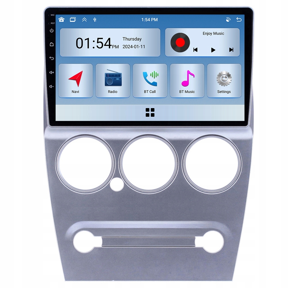 Android 12 Radio 9" GPS Bluetooth CarPlay 4G WiFi Citroen C-Elysee