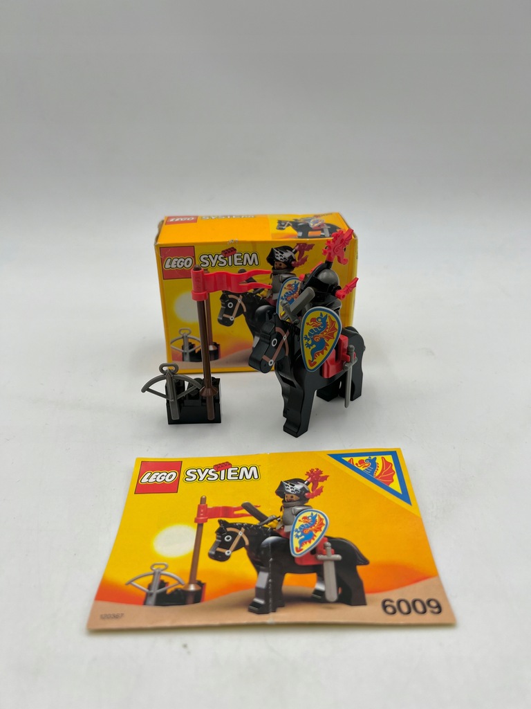 Lego 6009 Castle Black Knight BOX 12301853864 oficjalne archiwum
