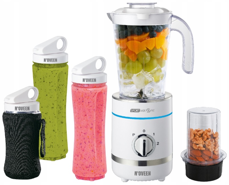 BLENDER KIELICHOWY NOVEEN SB2100 SMOOTHIE 500W 7695425086 oficjalne