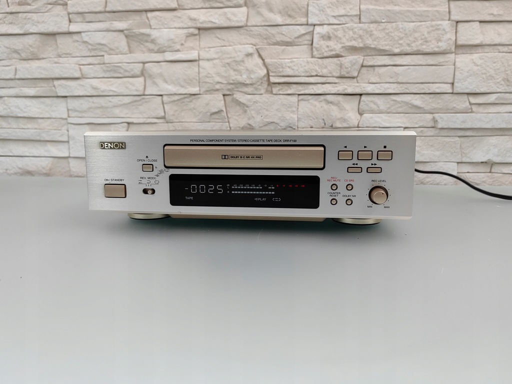 DENON DRR-F100 Midi magnetofon poziome ładowanie