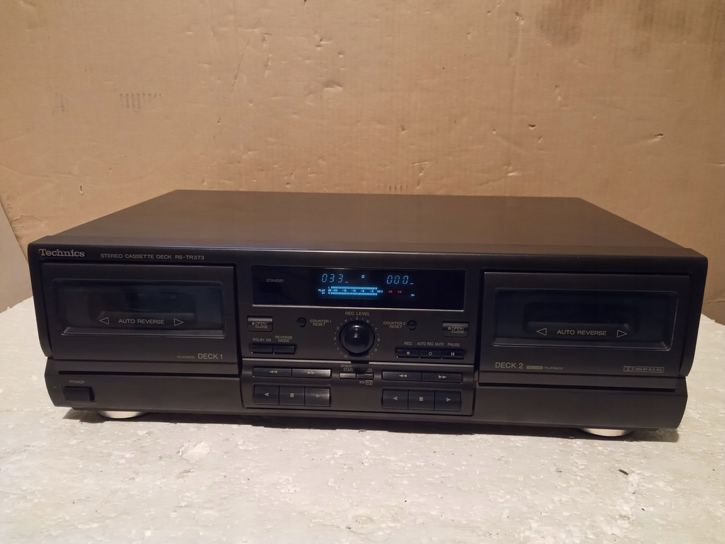 TECHNICS RS-TR373 -brak dzwięku !!