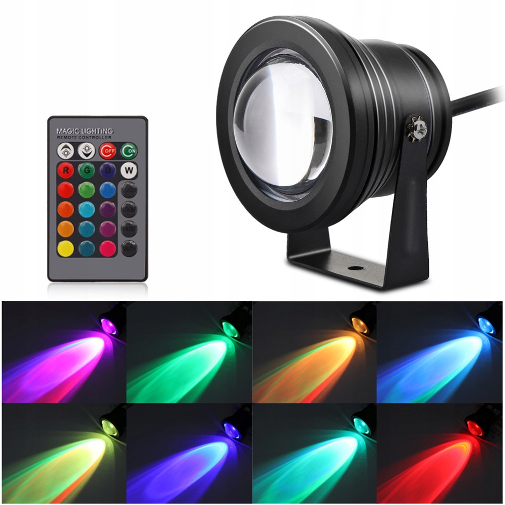 Lampka ogrodowa LED RGB LED LED LED LED LED RGB RGB z zdalnym F9