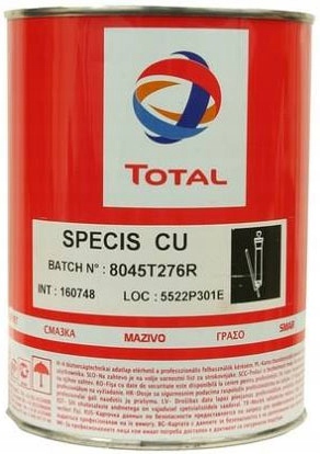 TOTAL SPECIS CU 1KG miedziany do 300stC NLGI 1