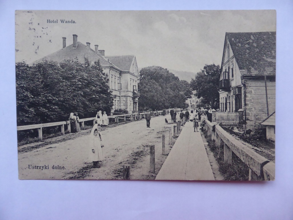 USTRZYKI DOLNE.1914 ROK. HOTEL