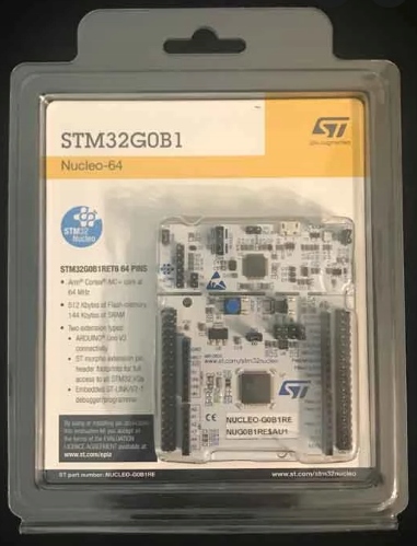 NUCLEO-G0B1RE STM32 Nucleo-64 with STM32G0B1RE