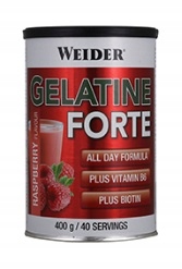 WEIDER GELATINE FORTE 400 g raspberry
