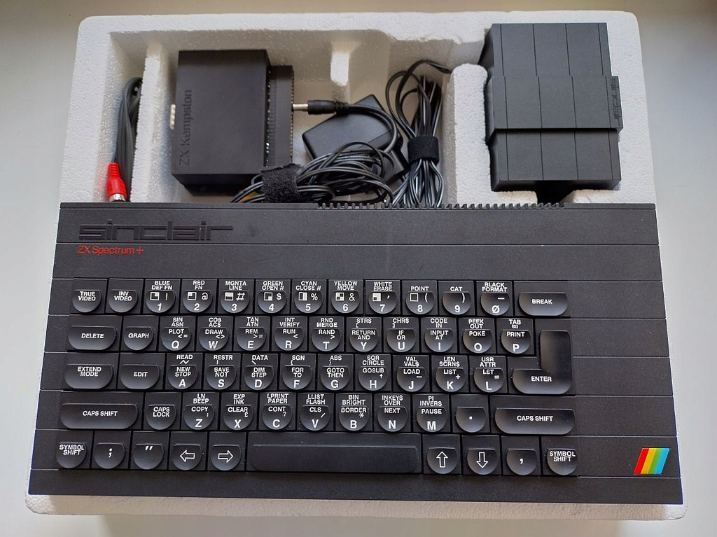 ZX Spectrum+ box plus Kempston