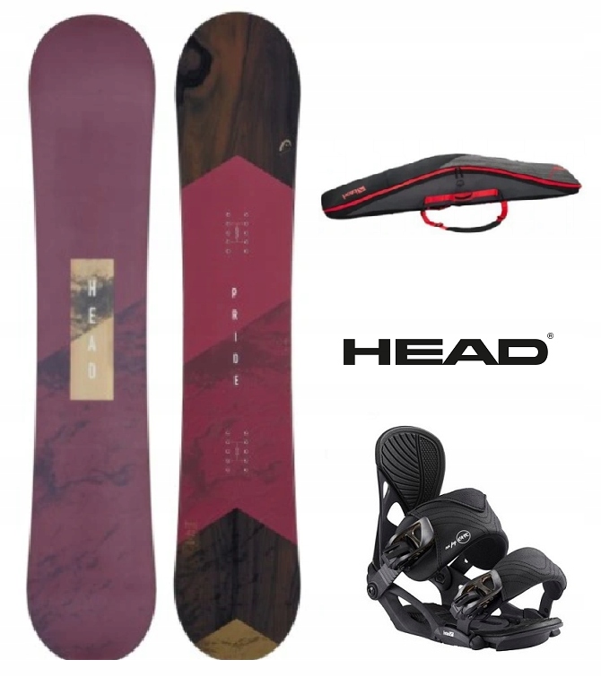 FS.HEAD PRIDE CAMBA 157cm+HEAD NX M 2021+POKROWIEC