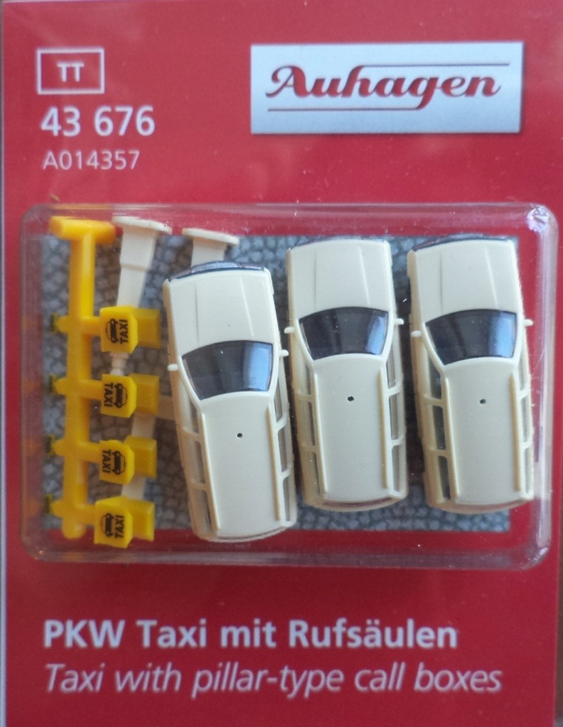 TT Samochody taxi Auhagen 43676