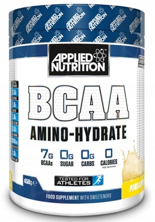 APPLIED NUTRITION BCAA AMINOHYDRATE450g AMINOKWASY