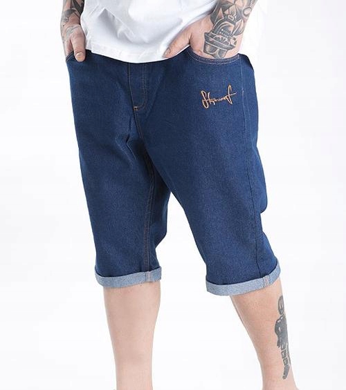 Krótkie spodenki STOPROCENT tag jeans, M (132275)