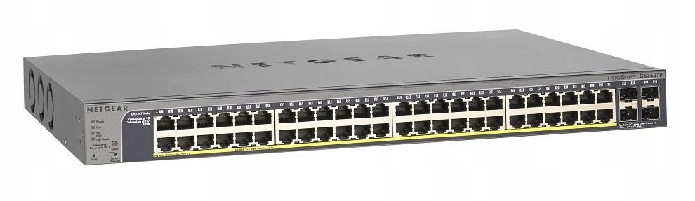 Switch NETGEAR GS752TP-200EUS (48x 10/100/1000Mbps