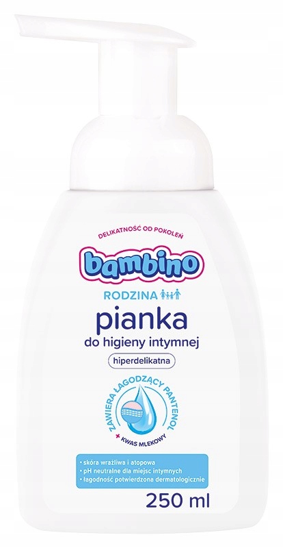 Bambino Rodzina Pianka do higieny intymnej 250ml