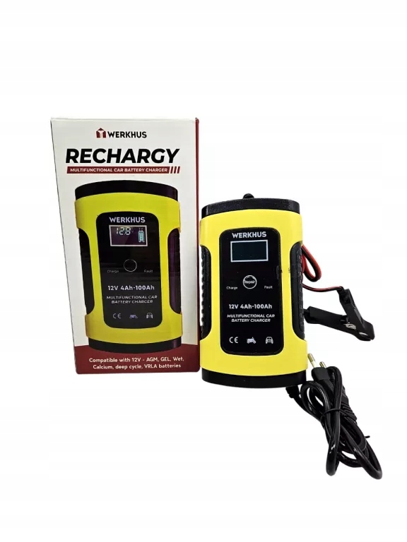 RECHARGY - ŁADOWARKA DO AKUMULATORÓW SAMOCHODOWYCH PROSTOWNIK